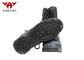 Bügel-Armee-nicht- Gummibeleg-militärische taktische Stiefel mit Seitenreißverschluss-Schwarz-Farbe fournisseur